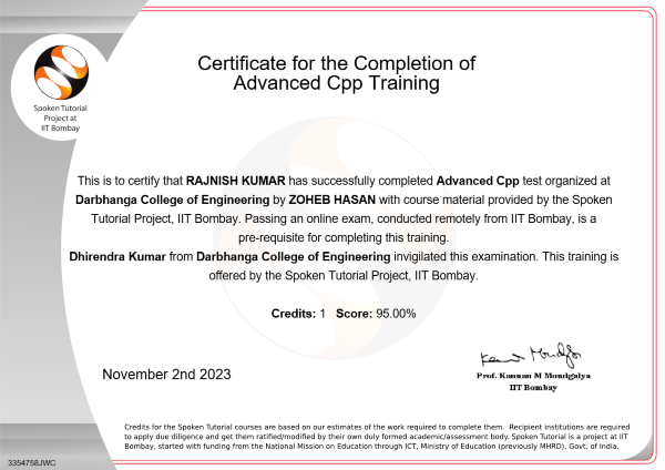 Advance cpp